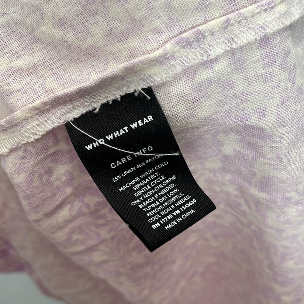 Who what wear linen blend dress - Picture 4 of 5